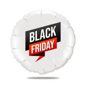 Ballon personnalisé black friday